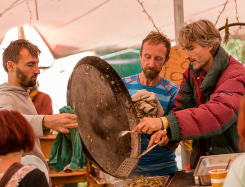 Erleben, Gestalten, Schaffen auf dem New Healing Festival